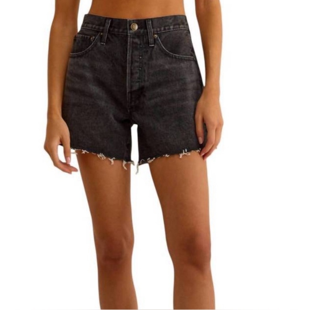 Z Supply Charcoal Jean Shorts NWOT